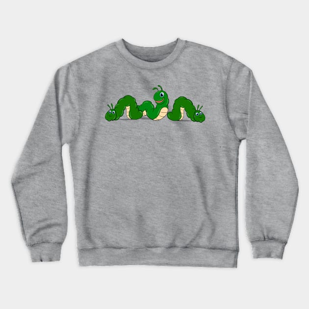 The caterpillar is about to fly Crewneck Sweatshirt by FamiLane